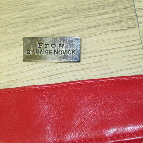 FROU by Paige Novick Red Handbag - Picture 5 of 5
